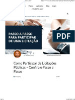 Como participar de licitações públicas - Confira o passo a passo