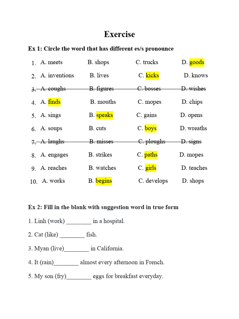 Basic Grammar 2 | PDF | Language Arts & Discipline | Foreign Language ...