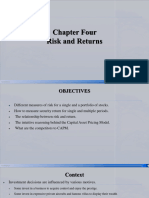 Chapter 4 - Risk and Returns