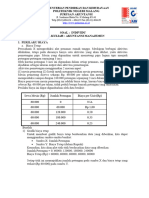 SOAL-Perilaku Biaya Dan Analisis Varians