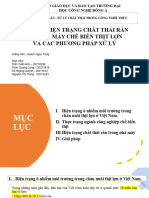 Nhóm 1: Hiện Trạng Chất Thải Rắn Tại Nhà Máy Chế Biến Thịt Lợn Và Các Phương Pháp Xử Lý