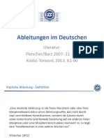 5 - Implizite Ableitung, RÃ Ckbildung Und PrÃ Figierung