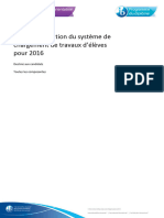 November 2016 Ecoursework Candidate User Guide - French