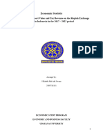 The Influence of Export Value and Tax Revenue On The Rupiah Exchange Rate in Indonesia in The 2017 - 2022 Period