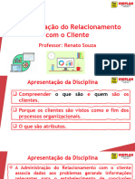 Aula 01 -  Administracao do relacionamento com o cliente - Parte 03