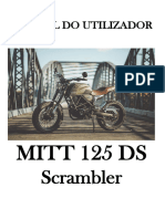 Manual do utilizador MITT 125 DS