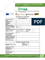 Formulaire de Candidature 2 1