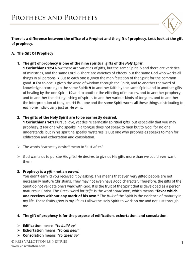 Prophecy And Prophets Pdf Spiritual Gift Books Of The Hebrew Bible