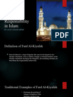 Responsibility in Islam-Aayan Zubair Ahmed