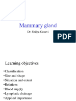 Mammary Gland Dr. Shilpa 20-1-23