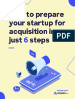 How to Prepare Your Startup for Acquisition Acquire.com