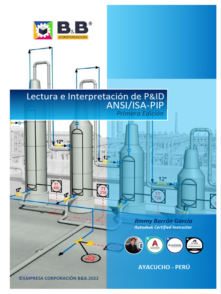 Lectura de P&ID: Guía ANSI/ISA-PIP | PDF | Ingeniería Química