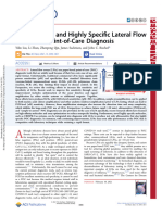 Liu Et Al 2021 Ultrasensitive and Highly Specific Lateral Flow Assays For Point of Care Diagnosis
