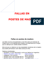 Nuevas Fallas Postes de Madera