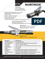 Spec Sheet Lock On Grease Coupler Standard