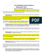 01. Doctrina de La Inhabilidad Total Del Hombre o Depravación Total