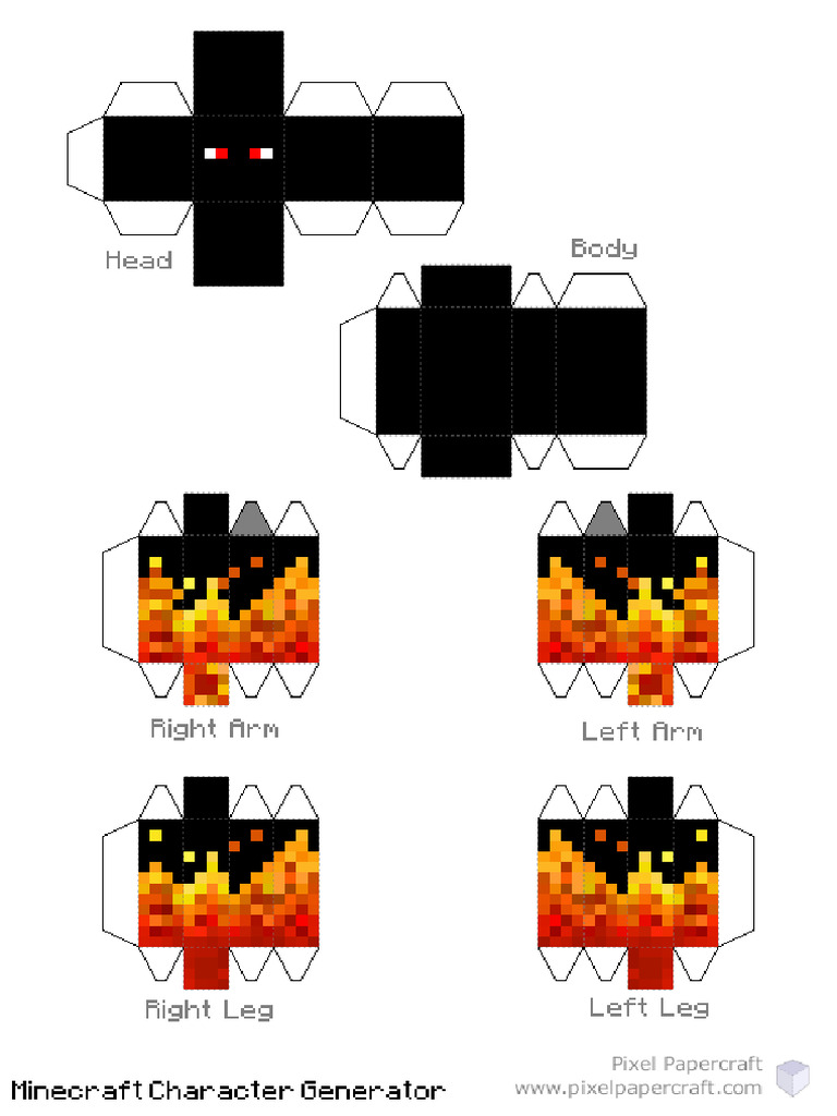 Minecraft Character | PDF