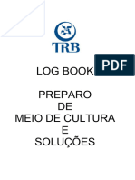 Log Book - Preparo de Meio de Cultura e Solução