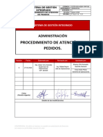 ESTR-SGI-ADM-PAP-08 - Procedimiento de Atención A Pedidos - Ver.00