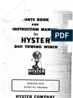 Hyster Towing Winch D4D