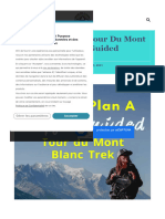 How To Hike The Tour Du Mont Blanc Self Guided - Nomads With A Purpose