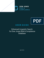 Enhanced Linguistic Search for Dow Jones Database