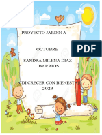 Proyecto  jardin a octubre