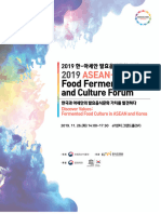 ASEAN-Korea Food Fermentation and Culture Forum - Program Book