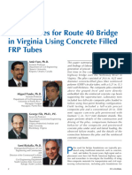 Precast Piles For Route 40 Bridge in Vir