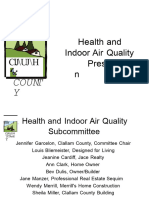 Health and Indoor Air Quality