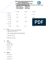 Matematika Semester Ganjil