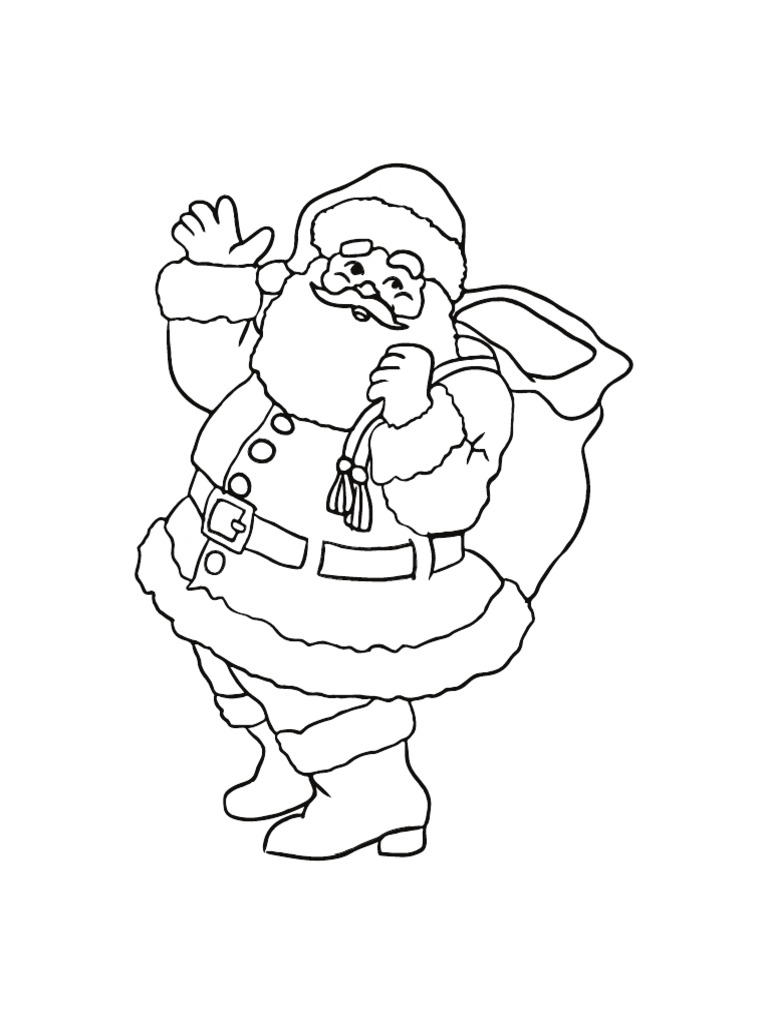 Cute Christmas Coloring Pages PDF