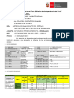 MARZO INFORME