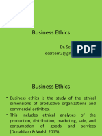 ECSR PPT Unit 1 Business Ethics - PPS