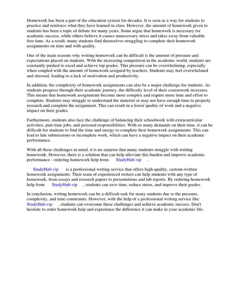 Why we shouldnt have homework essay pdf homework teachers