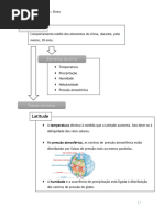 Guia de Estudo - Geo7º Ano Clima