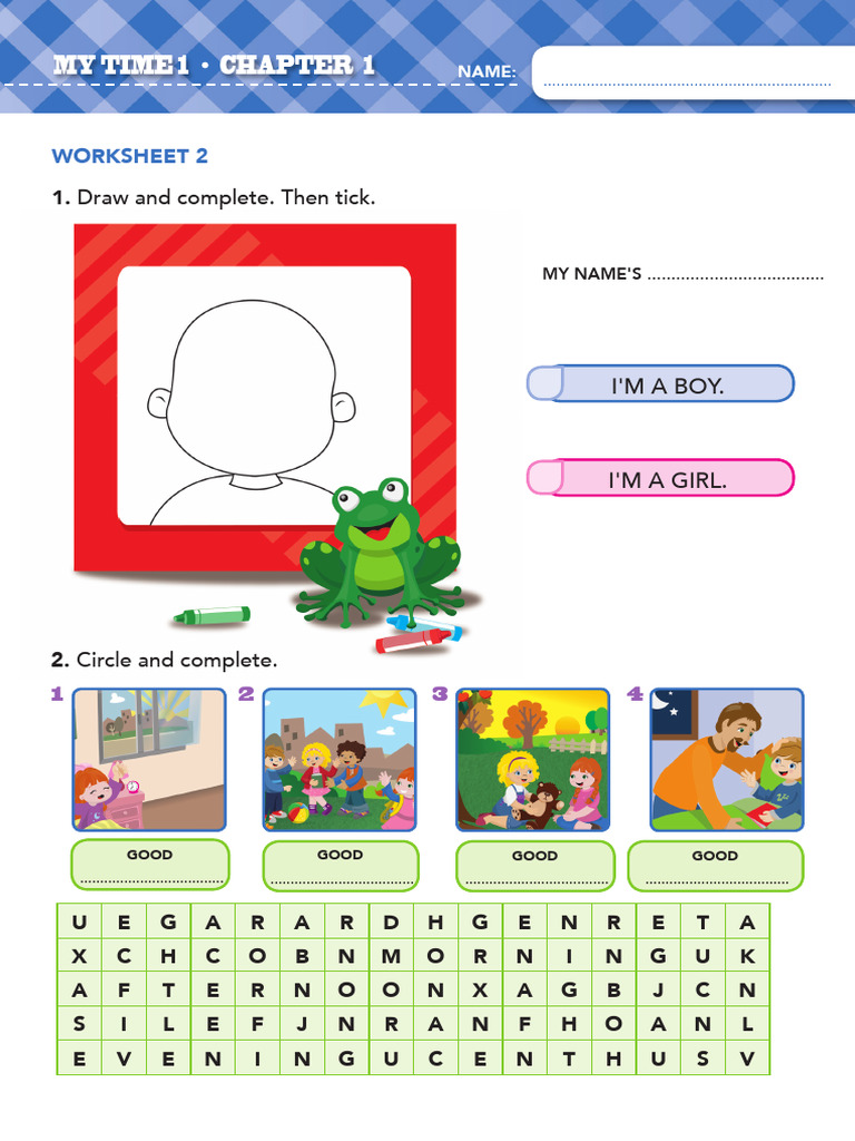 Children's Activity Worksheet | PDF