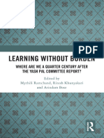 Mythili Ramchand, Ritesh Khunyakari, Arindam Bose - Learning Without Burden - Where Are We A Quarter Century After The Yash Pal Committee Report - Routledge (2022)