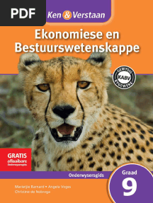 Ken Verstaan Ekonomiese en Bestuurwetenskappe Onderwysersgids Graad 9 9781107256811AR