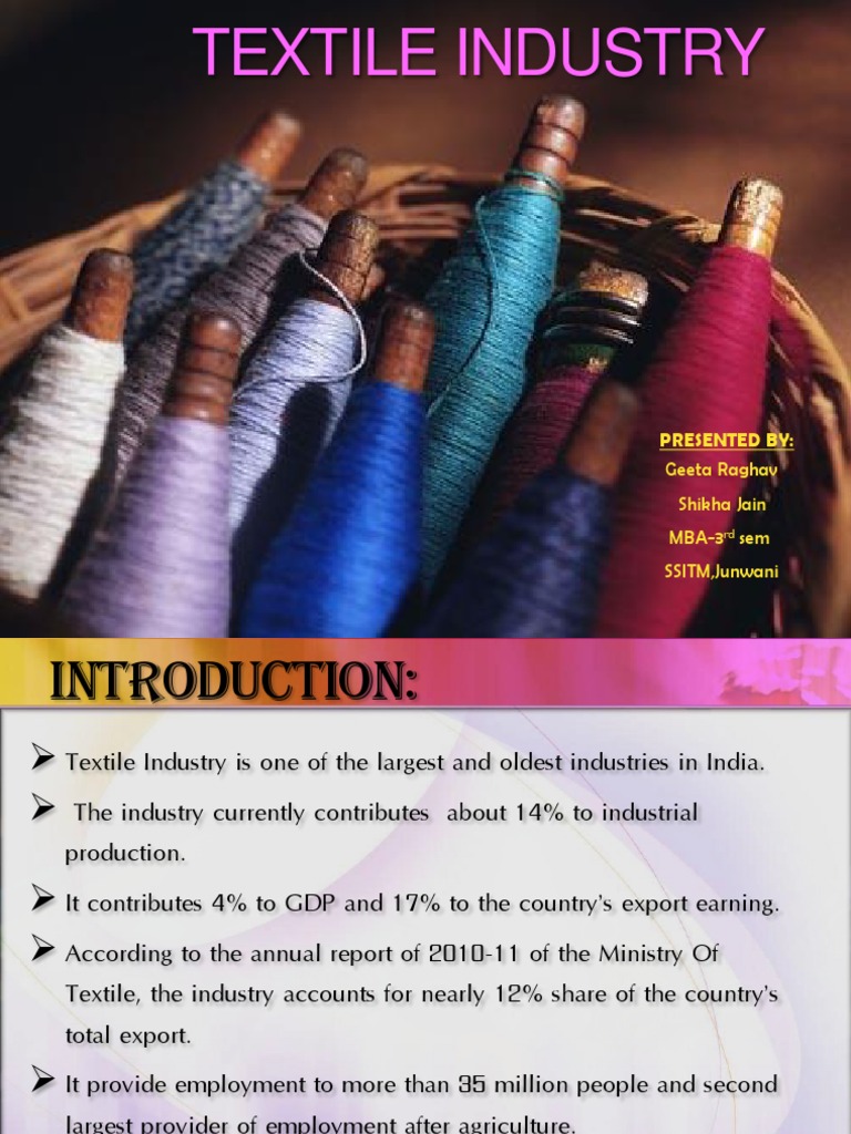 Textile Industry PDF