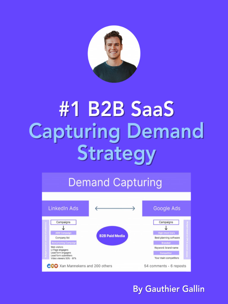 B2B SaaS Capturing Demand Strategy | PDF