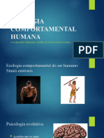 BIOLOGIA COMPORTAMENTAL HUMANA. slide