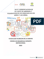 ESTÁNDAR 3. Identificación de Posibles Casos de Amenaza o Vulneración de Derechos de Niños -CDI Juan XXIII