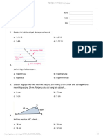 Teorema Phytagoras - Quizizz