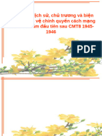 Hoàn cảnh lịch sử, chủ trương và biện pháp để bảo vệ chính quyền cách mạng non trẻ ở năm đầu tiên sau CMT8 1945-1946_115270