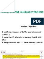Communicative Language Teaching - 3