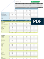 IC College Student Budget Template 9036