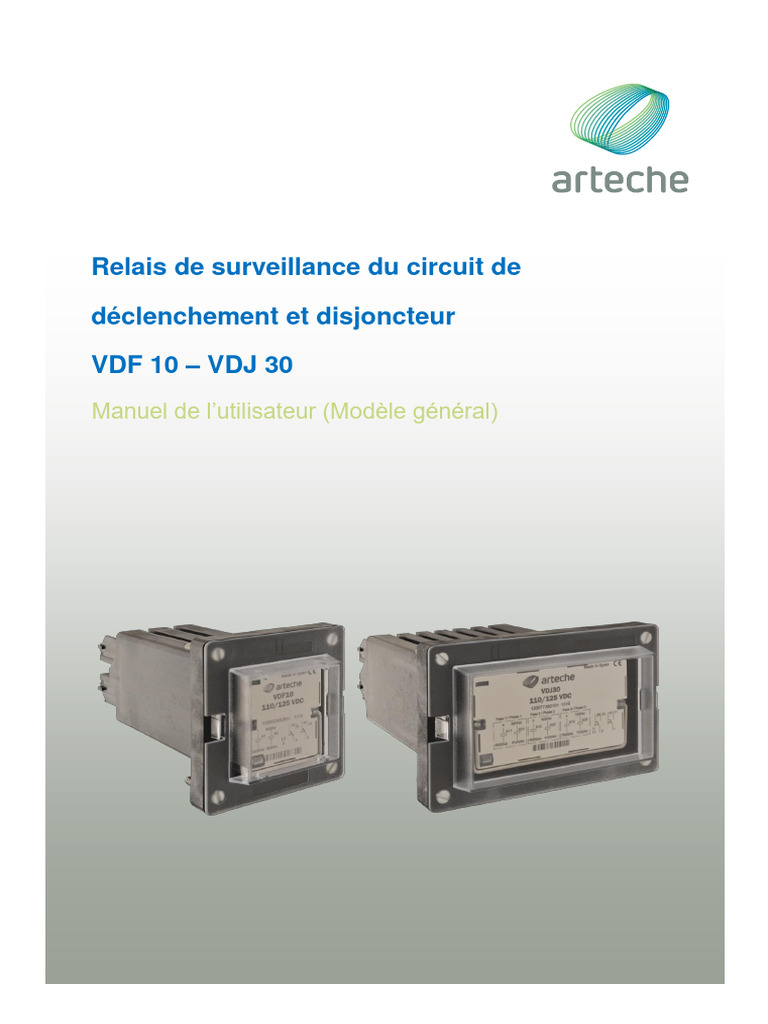 Manuel utilisateur VDF 10 et VDJ 30 | PDF | Interrupteur | Composants ...
