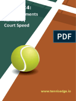 ATP Court Speed Ranking 2024