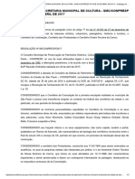 RESOLUÇÃO SECRETARIA MUNICIPAL DE CULTURA - SMC_CONPRESP Nº 8 DE 24 DE ABRIL DE 2017 
